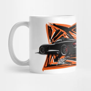 srt viper gts rear black Mug